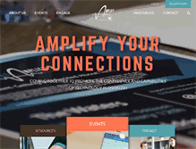 Tablet Screenshot of amplifyoshkosh.com